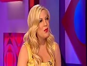 Tori Spelling in Friday Night with Jonathan Ross