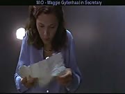 Maggie Gyllenhaal in Secretary scene 3
