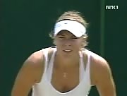 Maria Sharapova in Wimbledon 2006 scene THREE