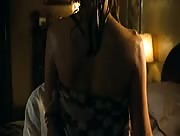 Rosamund Pike in Fugitive Pieces scene TWO
