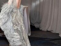Catherine Zeta Jones Posing In Hot Transparent Dress