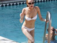Lindsay Lohan Bikini And Oops Photos