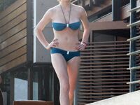 Lindsay Lohan Bikini And Oops Photos