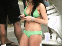 Lindsay Lohan Bikini And Oops Photos