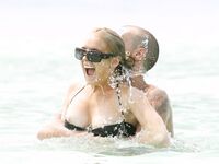 Lindsay Lohan Bikini And Oops Photos