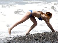 Lindsay Lohan Bikini And Oops Photos