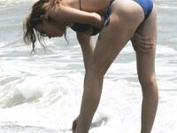 Lindsay Lohan Bikini And Oops Photos