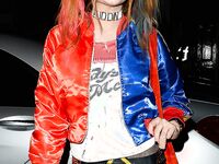 Lindsay Lohan Looks Hot In Harley Quinn's Outfit