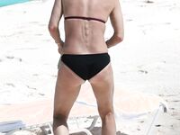 Courteney Cox Nip Slip And Tight Bikini Photos