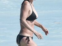 Courteney Cox Nip Slip And Tight Bikini Photos