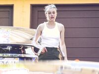 Amber Heard Wet Swimsuit And Bare Tits Photos