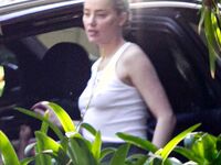 Amber Heard Wet Swimsuit And Bare Tits Photos