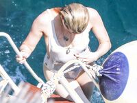Amber Heard Wet Swimsuit And Bare Tits Photos