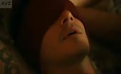 Hot stud Frankie Valenti in blindfold homo sex scene