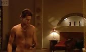 Cock smokers Ivan Sergei and Jack Hunter in a towel