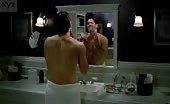 Jordan Belfi in Cock Smoker Topless Bathroom Scene