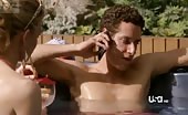 Rectal pioneer Paulo Costanzo in naked hot tub scene