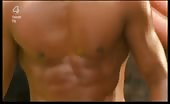 Stunning hunk Ricky Whittle in Hollyoaks