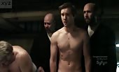 Shit stabber Sam Huntington topless in Being Human