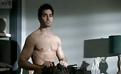 Tyler Hoechlin in Teen Wolf takes of his top 