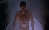 Hunk Sylvester Stallone naked in Demolition Man
