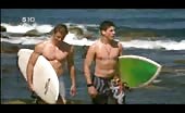 Lincoln Younes and Luke Mitchell are hot Aussie surf dudes