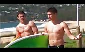 Bender Lincoln Younes Shirtless At Beach