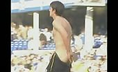 Soccer bad boy Joey Barton shows his ass