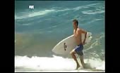 Surfing time for fag babe Luke Mitchell